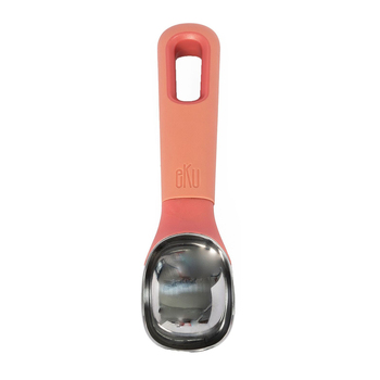 eKu Upcycle Soft Grip Ice Cream Scoop - Salmon Pink