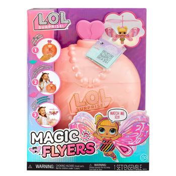 L.O.L. Surprise! Magic Flyers Hand Guided Flying Doll - Flutter Star 6+