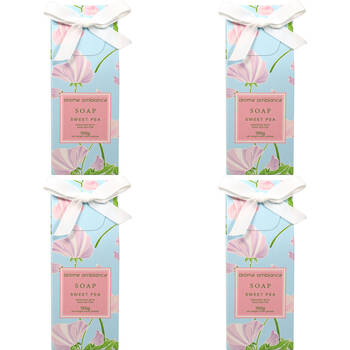 4PK Arome Ambiance Floral Garden Boxed Soap 150G - Sweet Pea