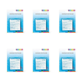 36pc Intex Vinyl Adhesive Repair Patches Stick-On Blister Card