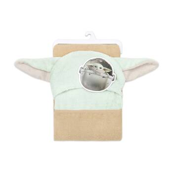 Lucas Film Grogu Star Wars Hooded Childrens Towel 100% Cotton 90x90cm