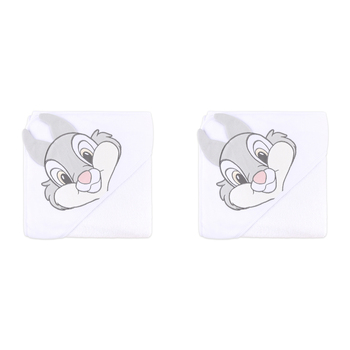 2PK Disney Thumper Soft Hooded Towel Baby Nursery Decor