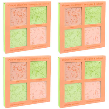 16pc Arome Ambiance Shower Steamers 55g - Energise & Refresh