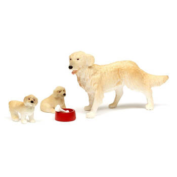 3pc Lundby Dog Family Animal Pet 1:18 Miniature Dollhouse Accessory Toy Set 4y+