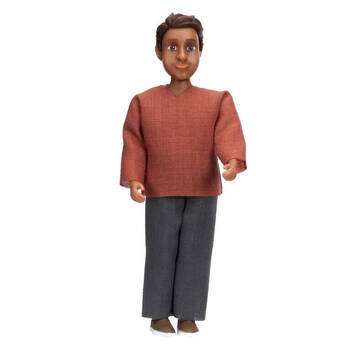 Lundby Dolls House Nikki Dad 1:18 Miniature Figure Acessory Toy 3y+