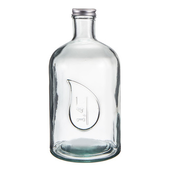 Ladelle Eco Recycled Rustico 1400ml Clear Storage Glass Bottle Container