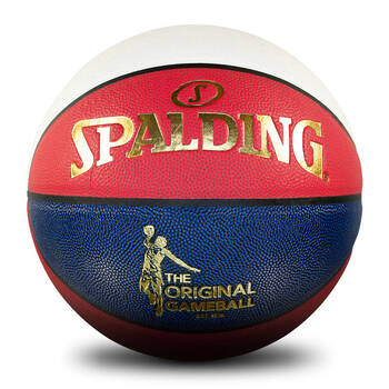 Spalding Original Game Ball Indoor/Outdoor Basketball Size 6 Red/White/Blue