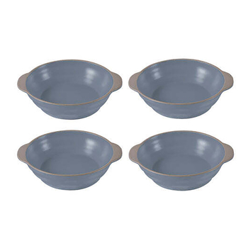 4pc Ladelle Clyde Forget-Me-Not Blue Gratin Baking Dish