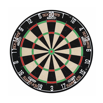 Titan TEX 45.5cm Dartboard Family Board Sports Game