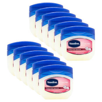 12PK Vaseline Protecting Petroleum Jelly Baby Gentle 100ml Skin Moisturiser 50ml