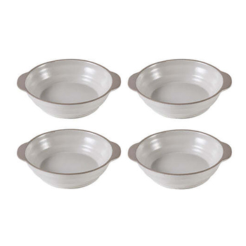 4pc Ladelle Clyde Coconut Gratin Baking Dish