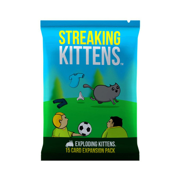15pc Exploding Kittens Streaking Kittens Expansion Pack 7y+