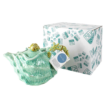 Shell Novelty Collectable Ceramic Themed Decorative Teapot 25cm