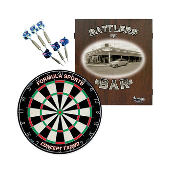 Formula Sports Battlers Cabinet Dartboard Dart