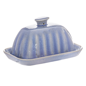 Ladelle Marguerite Stoneware Butter Dish 17x11.5x10cm Powder Blue