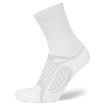 Balega Ultralight Crew Drynamix Running Socks W 6-8/M 4.5-6.5 S - White