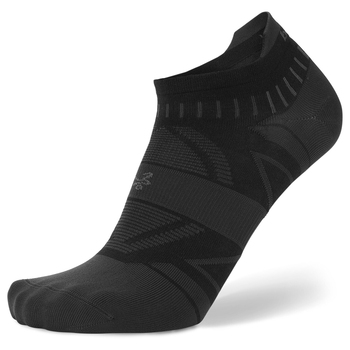 Balega Hidden Dry No Show Drynamix Socks W 6-8/M 4.5-6.5 S - Black