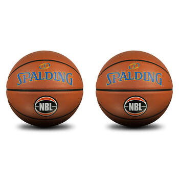 2PK Spalding NBL Team Series Indoor/Outdoor Basketball - Brisbane Bullets Size 7