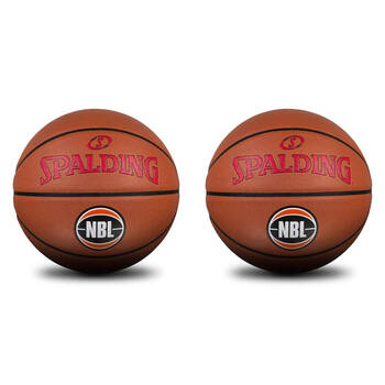 2PK Spalding NBL Team Series Indoor/Outdoor Basketball - Perth Wildcats Size 7