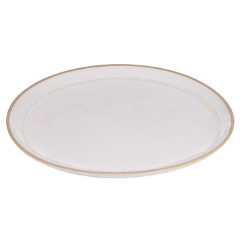Ladelle Cameo Stoneware 33cm Round Platter - Ivory