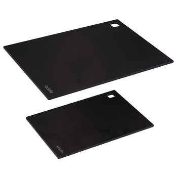 2PK Ladelle Eco Kitchen Series Wood Fibre Chopping Board Rectangle Black