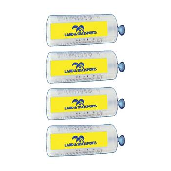 4PK Land & Sea Jumbo Size Sports/Training Microfibre Quick Drying Towel Blue