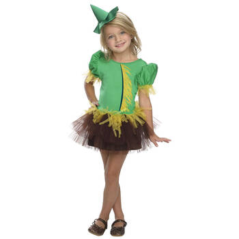 Wizard Of Oz Scarecrow Tutu Kids Girls Dress Up Costume - Size S