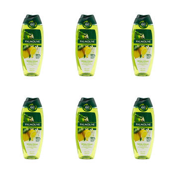 6PK Palmolive 500ml Naturals Body Wash Refreshing White Citrus