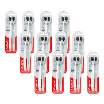 24pc Colgate Charcoal Toothbrush Soft Bristles Dental Care