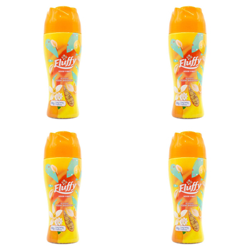 4PK Fluffy In Wash Scent Booster Good Vibes Laundry Freshness 250g