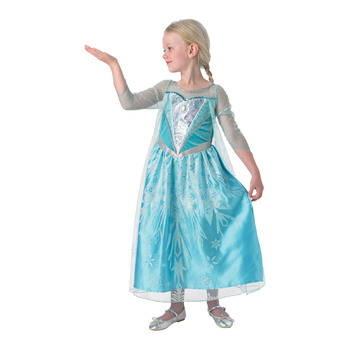 Rubies Elsa Premium Kids Girls Dress Up Costume - Size Age 7-8