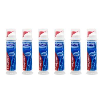 6PK Colgate Toothpaste Max Fresh w/ Mint Breath Strips Cool 130g Oral Care