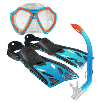 Land & Sea Sports Australia Nipper Complete Snorkelling Set Child Blue 3-10y