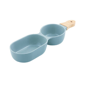 Ladelle Alto Serve & Share Pale Blue 2 Part Stick Snack Serving Platter