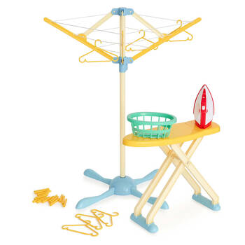 Casdon Wash Day Set Washing Line and Ironing Board Toy Kids Children 3y+
