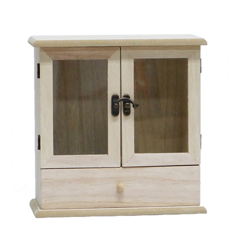 Boyle Craft Mini Wooden Cabinet w/Drawer 10x22cm 
