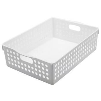Boxsweden 30x21cm Mode Basket - White