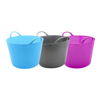 3PK Boxsweden Flexible Tub 26L 8 Assorted
