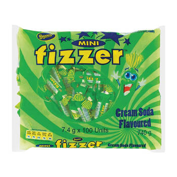 100pc Beacon Fizzer Mini Cream Soda 7.4g