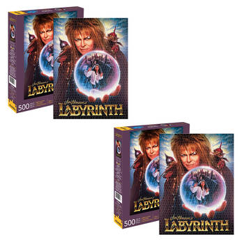 2x Aquarius Labyrinth 500pc Puzzle