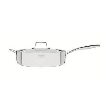 Tramontina Tri-Ply Saute Pan Stainless Steel Induction Compatible 30cm 5.6L