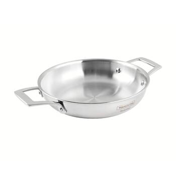 Tramontina Fry Pan Tri-Ply Stainless Steel Double Handle Induction Safe 20cm
