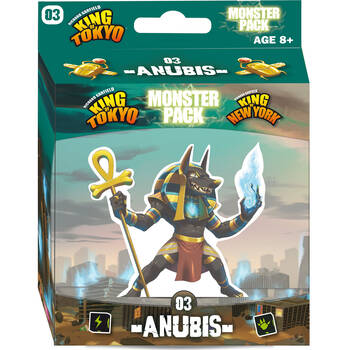 Iello King of Tokyo Anubis Monster Pack Expansion Card Game 8y+