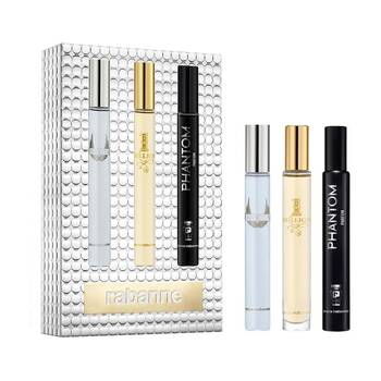 3pc Paco Rabanne 3x 10ml Men Invictus EDT One Million EDT Phantom EDT Set