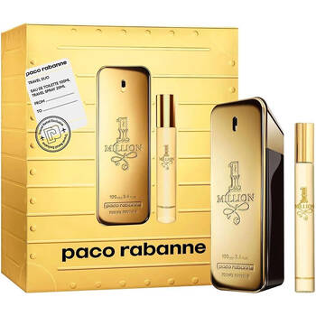 2pc Paco Rabanne One Million 100ml EDT & 20ml EDT Travel Spray Set