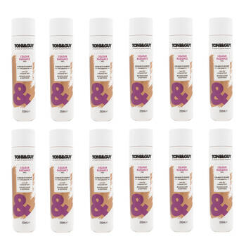 12PK Toni & Guy Colour Radiance Pro Conditioner 250ml For Coloured/Dyed Hair
