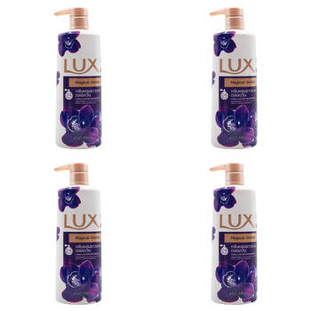 4PK Lux 450ml  Body Wash Liquid Skin Cleanser Magical Orchid