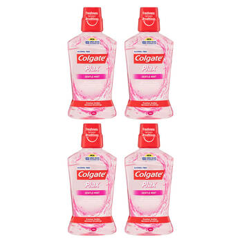 4PK Colgate 500ml Plax Gentle Mint