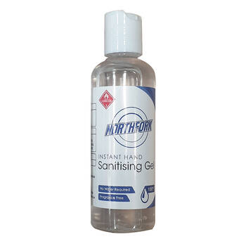 Northfork 100ml Instant Hand Sanitiser Gel
