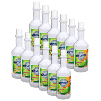 12PK Northfork 750ml Dishwashing Liquid Decanting Empty Bottle - Fresh